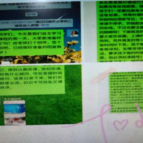 香鹿山镇下河头小学“停课不停学”网络授课工作总结