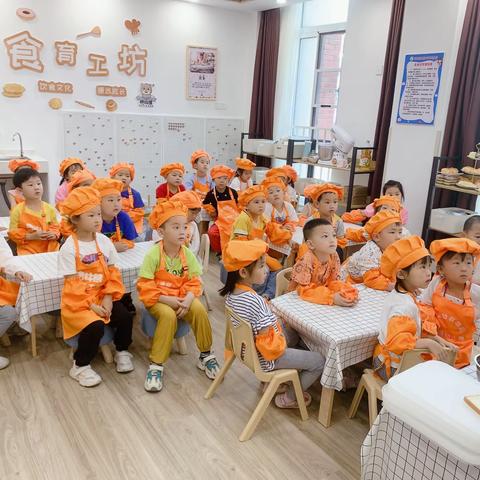 香喷喷的吐司披萨——中一班烘培活动