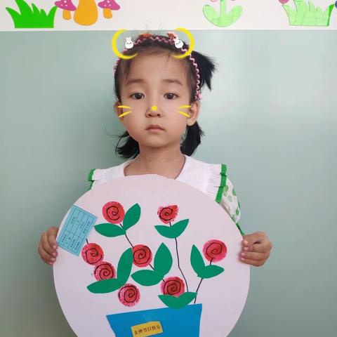 💞多彩童心🎢创意童话🏫汇佳幼儿园中一班小画家👍张佳怡