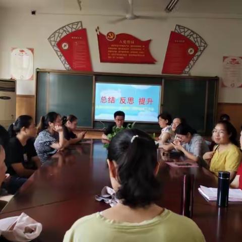 总结 反思 提升                         ——永铜小学2019-2020第二学期总结工作会