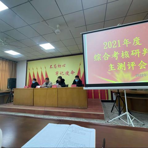 党建引领｜关帝社区召开2021年度综合考核研判民主测评会