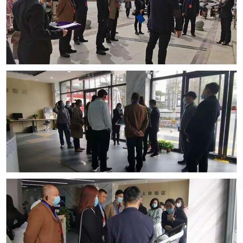 枣园街道党群服务中心迎接区人大常委会代表团视察观摩