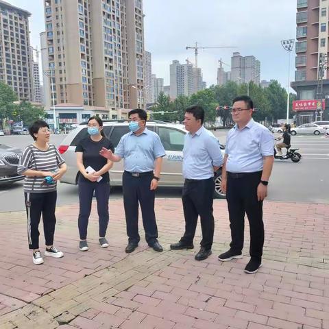 齐心共护文明城市，扎实永保美丽濮阳——市政府副秘书长葛磊到我办调研文明城创建工作