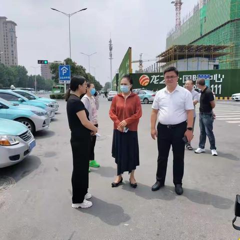 聚焦文明城   创建再加力——区党工委副书记许俊丽到濮上办调研文明城创建工作