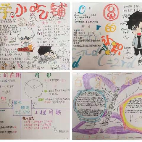 莲湖路小学第一届“莲·芯”学科节 六年级数学小报