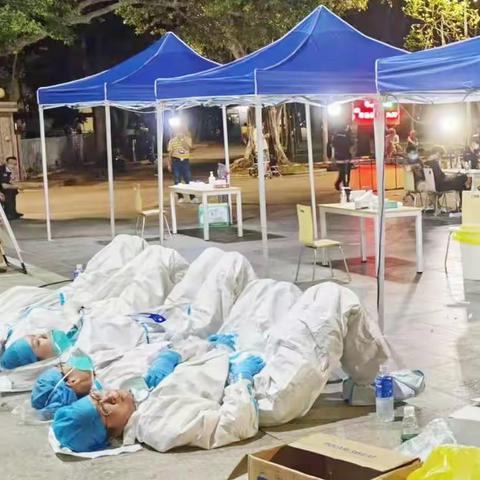 盐田区机关干部抗疫工作剪影（一）