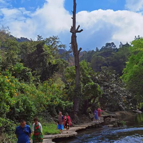 游五指山 水满河雨林风景区