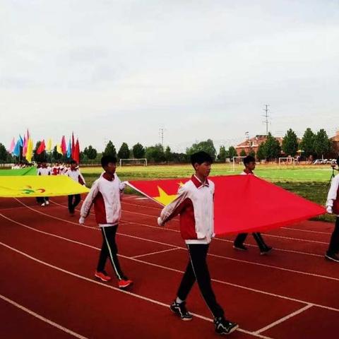 饮马镇中小学体育运动会在饮马学校隆重举行