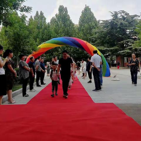 昌邑市饮马学校2019年秋季开学第一课暨一年级新生入学仪式