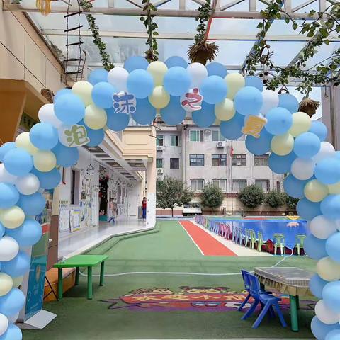 “夏日炎炎，有你超甜”———乾县城关街道办小天鹅幼儿园“泡沫之夏”精彩活动花絮