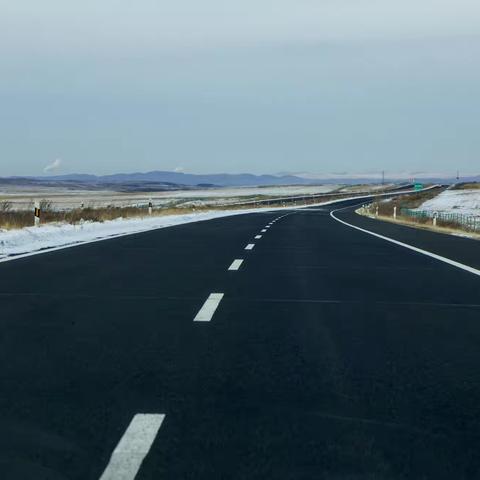 千里草原风景大道两侧风光略图