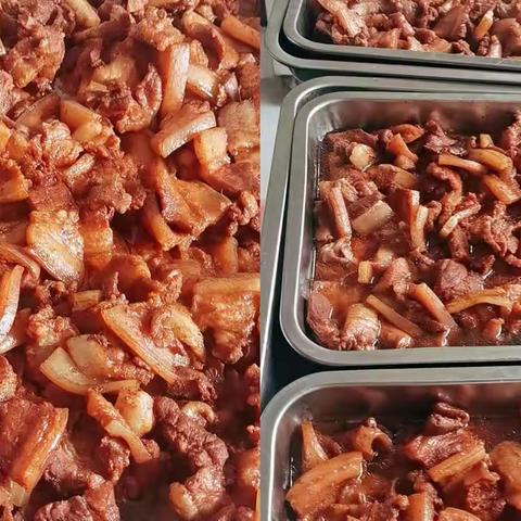 心悦幼儿园大一班幼儿午餐