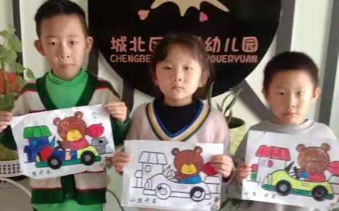 小朋友们的绘画作品