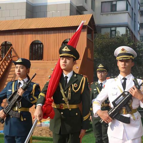 国防教育进幼儿园～“国旗在我心中”主题活动