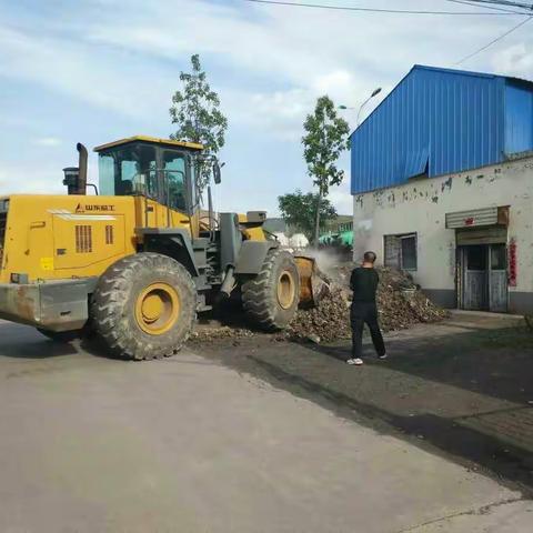 延安南路街道惠丰社区“重拳出击 全力以赴”开展环保攻坚对陶瓷厂进行集中整治