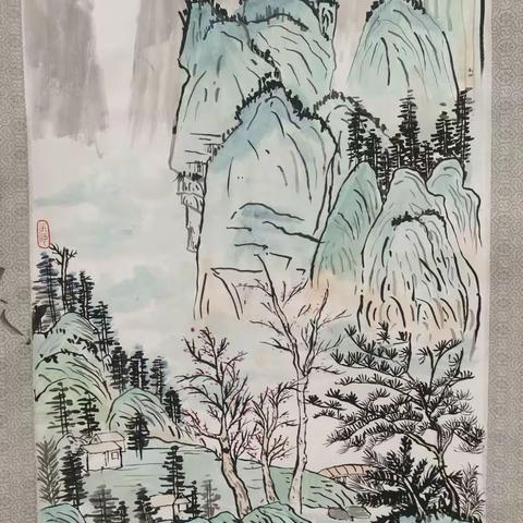 画笔绘山川——友谊大街小学五年级十班画笔下的山川，别有一番韵味