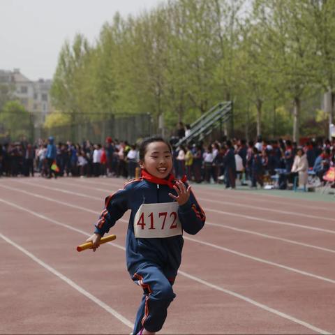 运动燃激情  校园展风采——广饶县第二实验小学春季田径运动会（高年级组）