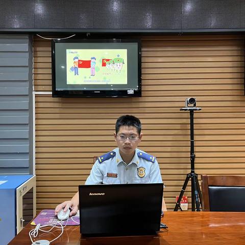 陇县消防救援大队组织“同庆政治生日 共担蓝焰使命”——党员“七一”政治生日活动