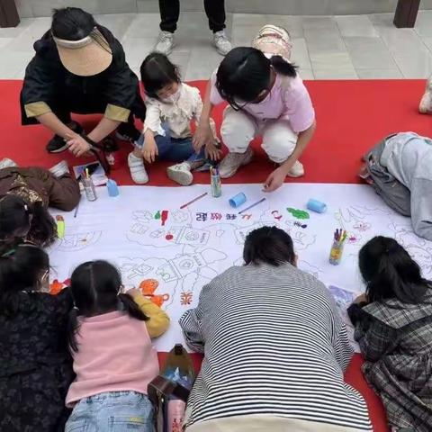 吴宁街道关工委 “绘画文明城，手绘新时代”亲子绘画活动
