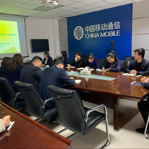 卢氏分公司党支部开展4月主题党日活动，扎实推进“三融三力”解读材料学习（副本）