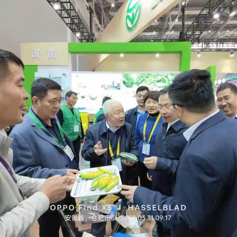 我区参展全国第二十二届中国绿色食品博览会取得圆满成功