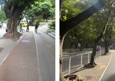 福田辖区学校周边道路整治提升工作