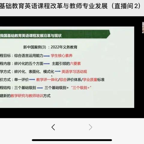 基础教育英语课程改革与教师专业发展