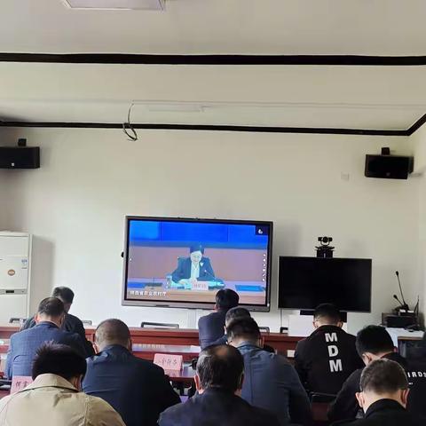 临潼区组织参加全省农村户厕问题整改暨农村人居环境整治提升推进视频会