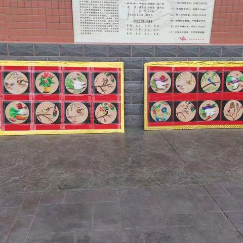 安阳市自由路小学“艺彩”美术社团 庆“六一”画展活动