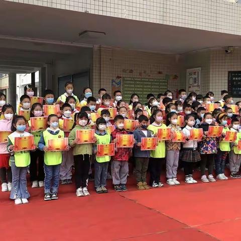 “三月——不负春光，以梦为马”城关镇一年级二班三月份真实记录！