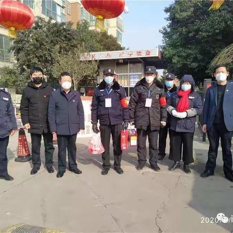 丽登集团工会主席张华强慰问抗疫一线职工