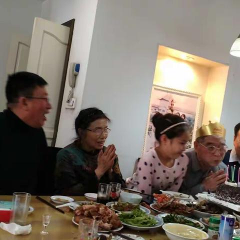 老爸生日快乐！