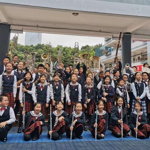 喜讯！我校管乐团荣获2019年福田区小学乐队录像比赛一等奖