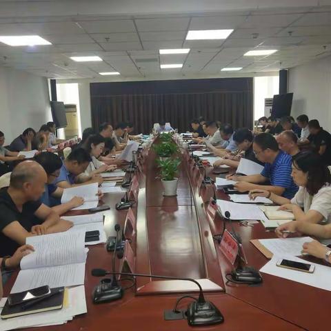 区委副书记张军召开项目观摩安排部署会