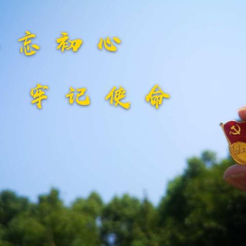 老樟树下的党课——“不忘初心、牢记使命”革命传统教育活动