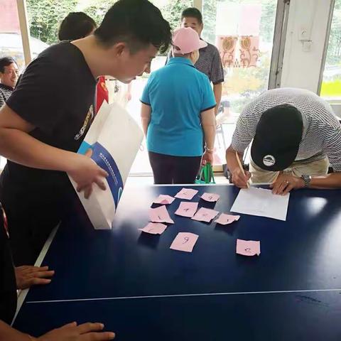 我心向党·初心永挚——旌孝街社区迎“七一”乒乓球友谊赛