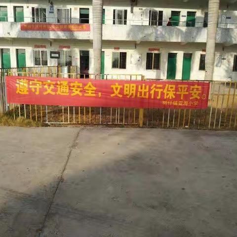 疍海小学开展“交通安全日”活动