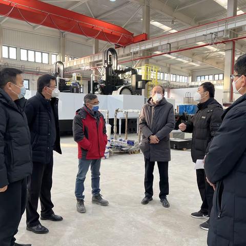 杜崇壮副主任主持召开安宇迪航空零部件加工制造项目现场办公会