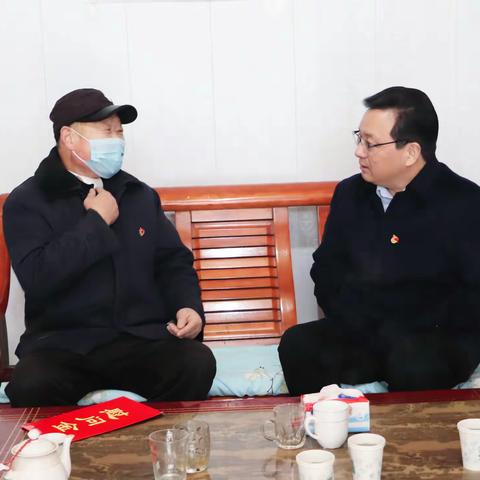 【水乡白云】副区长滕培汤到白云湖街道开展春节前走访慰问活动