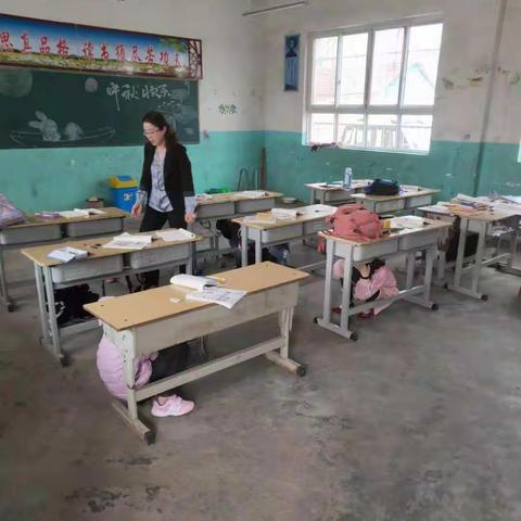 永兴镇路口小学安全演练