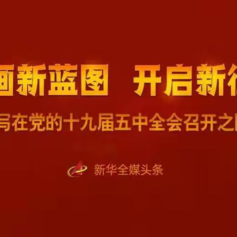 “看全会，跟党走”——高丰小学四中队学习贯彻十九届五中全会精神