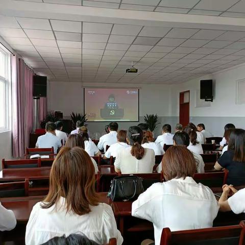 张卜中心小学党支部庆祝建党100周年表彰大会