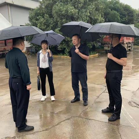 西安市生态环境局水处一行冒雨调研督导临潼区水生态环境质量