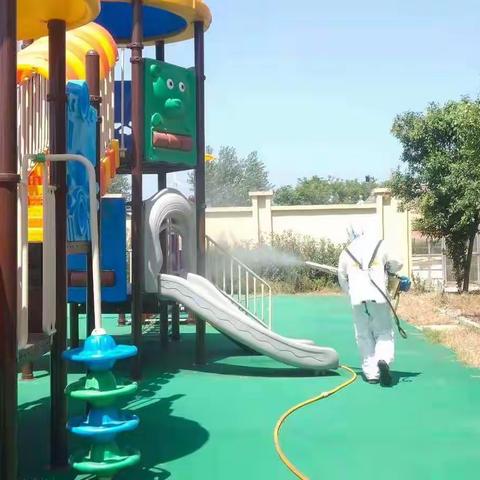 疫情防控进行时，开学准备在行动