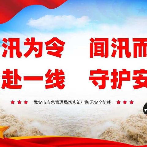 闻雨而动、应急前行———武安市应急管理局靠前应对强降雨天气确保汛情防控安全平稳
