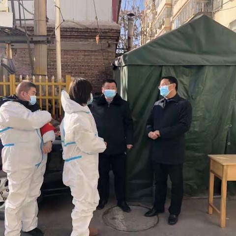 王增平深入分包责任区督导检查疫情防控措施落实情况