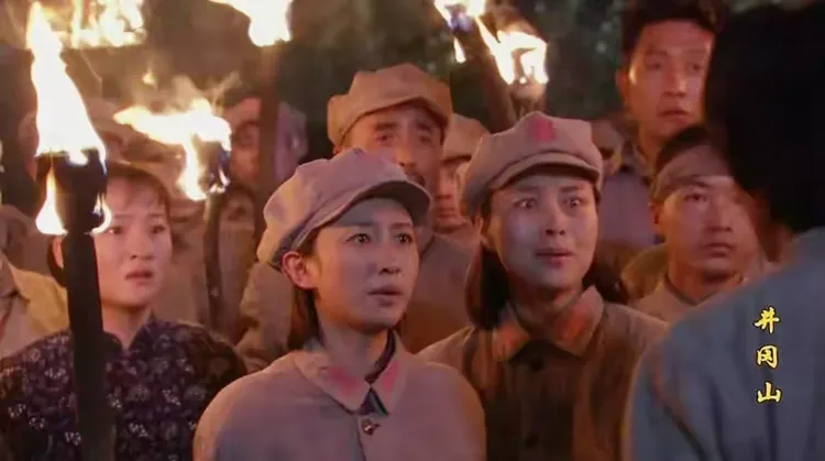 电影《井冈山》剧照欣赏.北京电影制片厂、江西电影制片厂1993年联合摄制.彩色宽银幕故事片