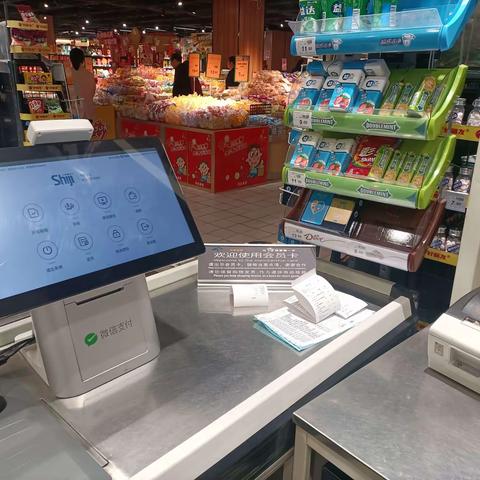 收银区五星营运检查问题图片，整改及优秀图片