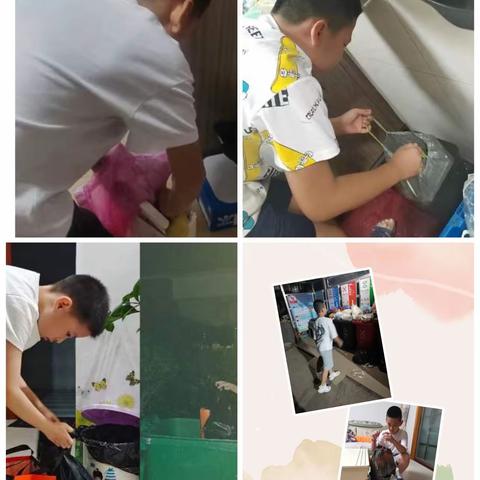 502班美德作业—我为家里倒垃圾