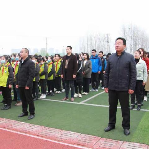 行程万里，不忘初心——记息县第九小学“传承红色基因，做新时代好队员”主题升旗仪式